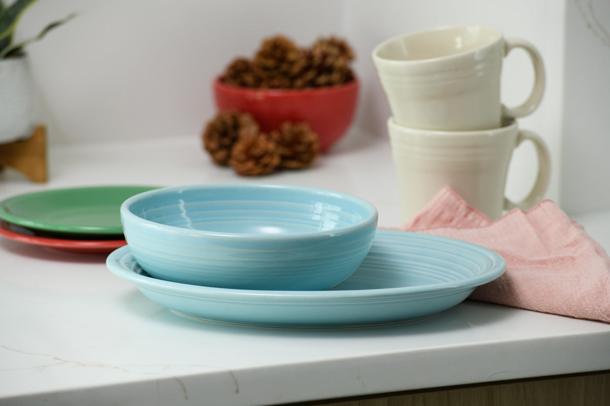 2-Piece Serve Set 11 5/8 Inch Oval Platter & 38 OZ Bistro Bowl