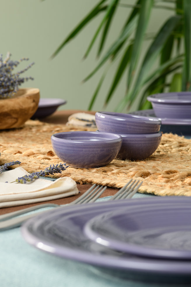 Lavender 3 3/4 Inch Mini Bowl 5 OZ