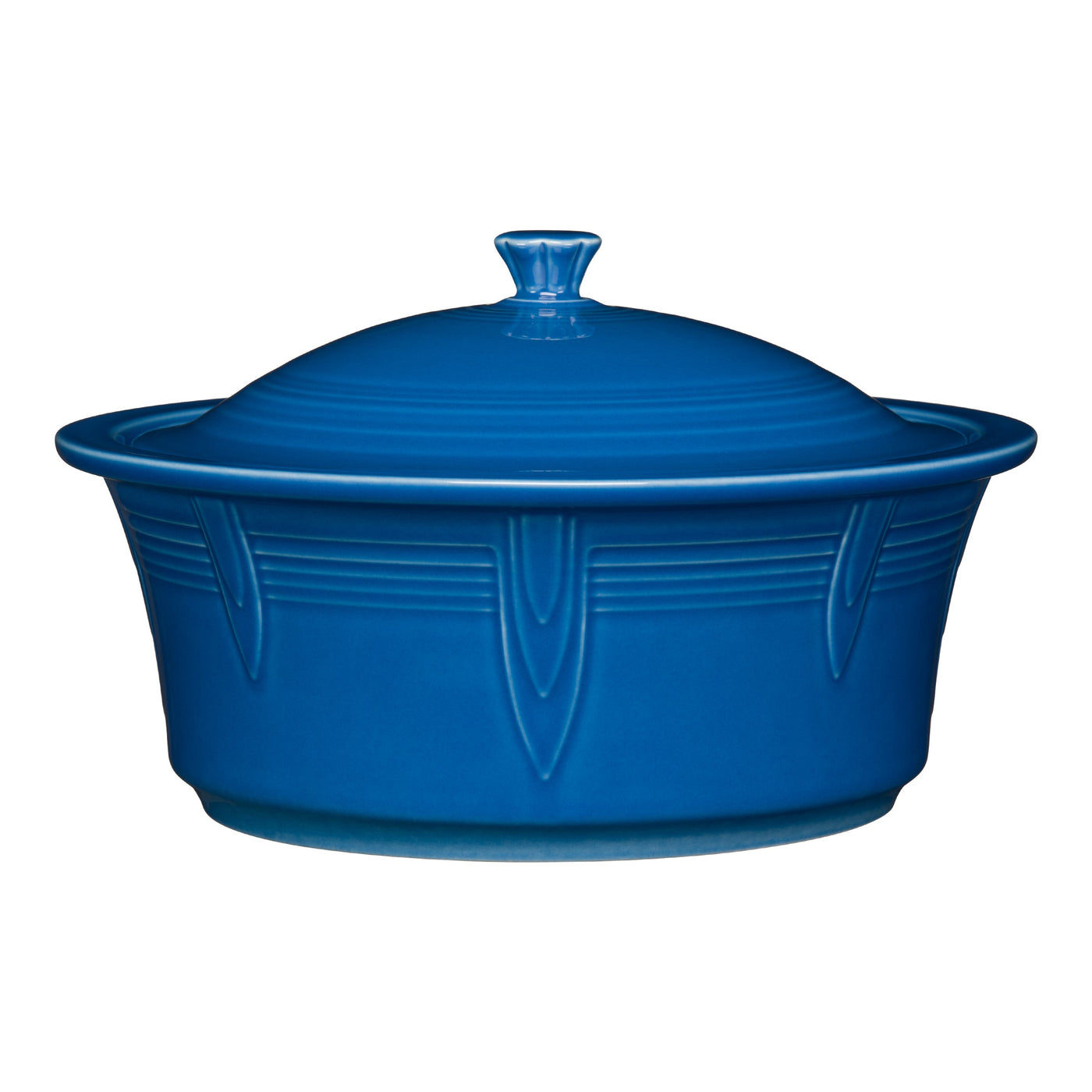 Large 10 Inch Round Covered Casserole 2.8 Quart