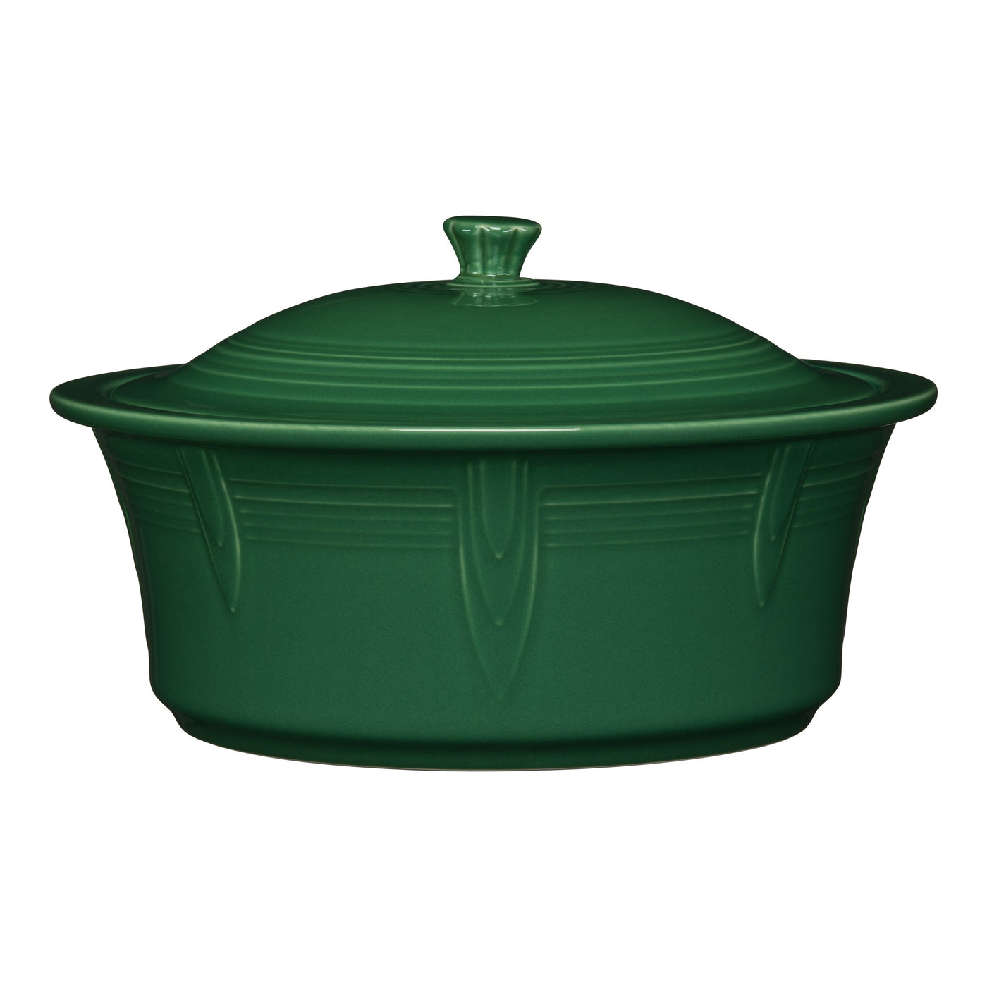 Large 10 Inch Round Covered Casserole 2.8 Quart