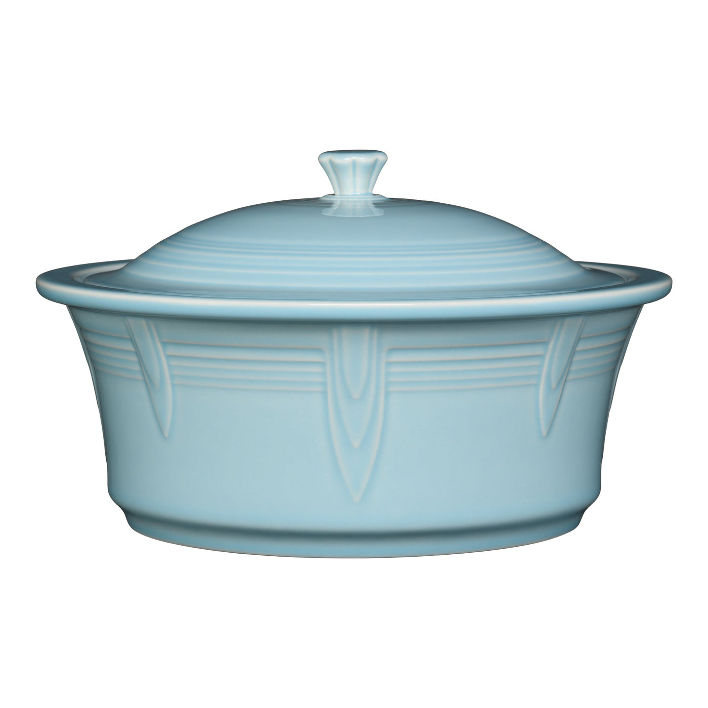 Large 10 Inch Round Covered Casserole 2.8 Quart
