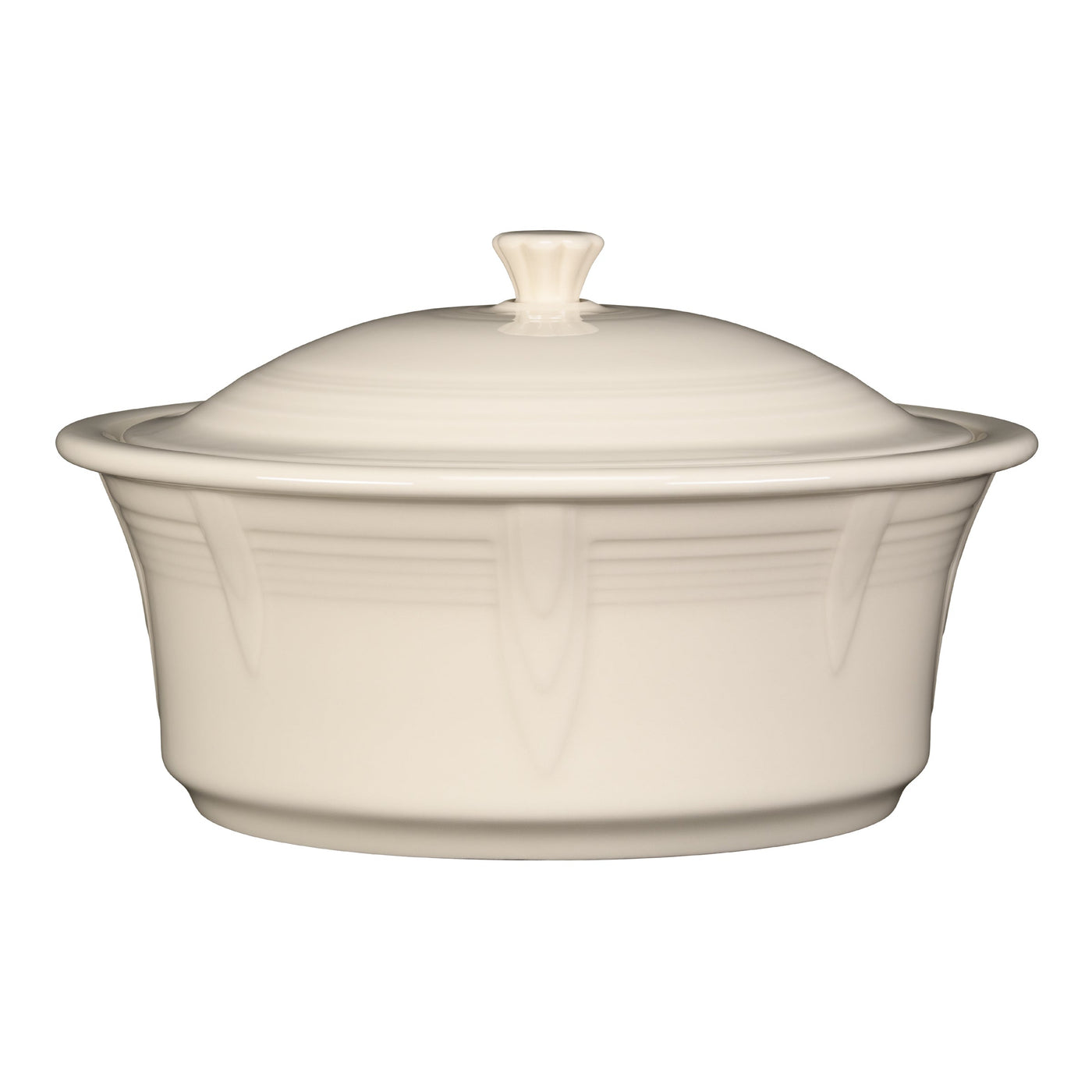 Large 10 Inch Round Covered Casserole 2.8 Quart