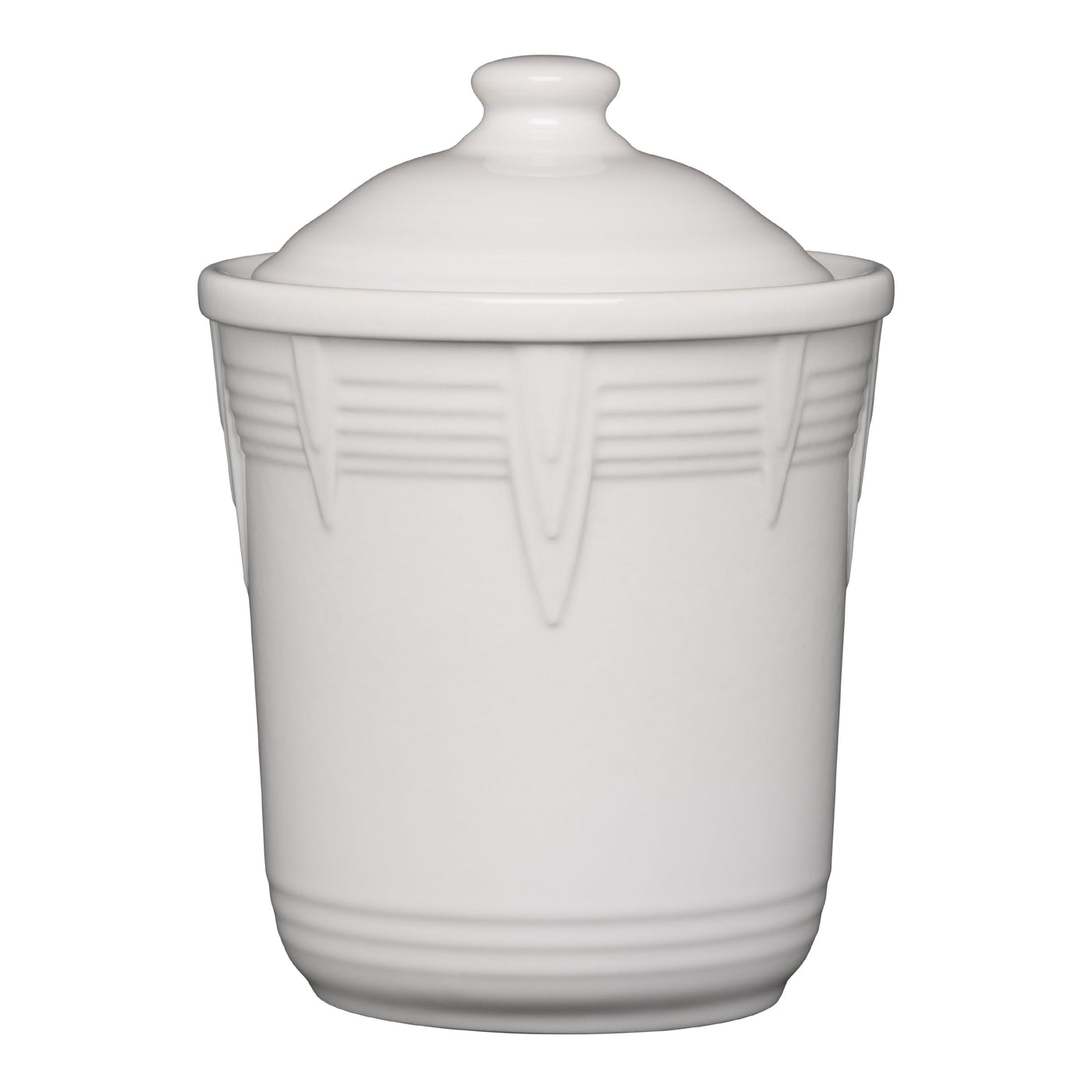 Retired 1 Quart Small Chevron Canister