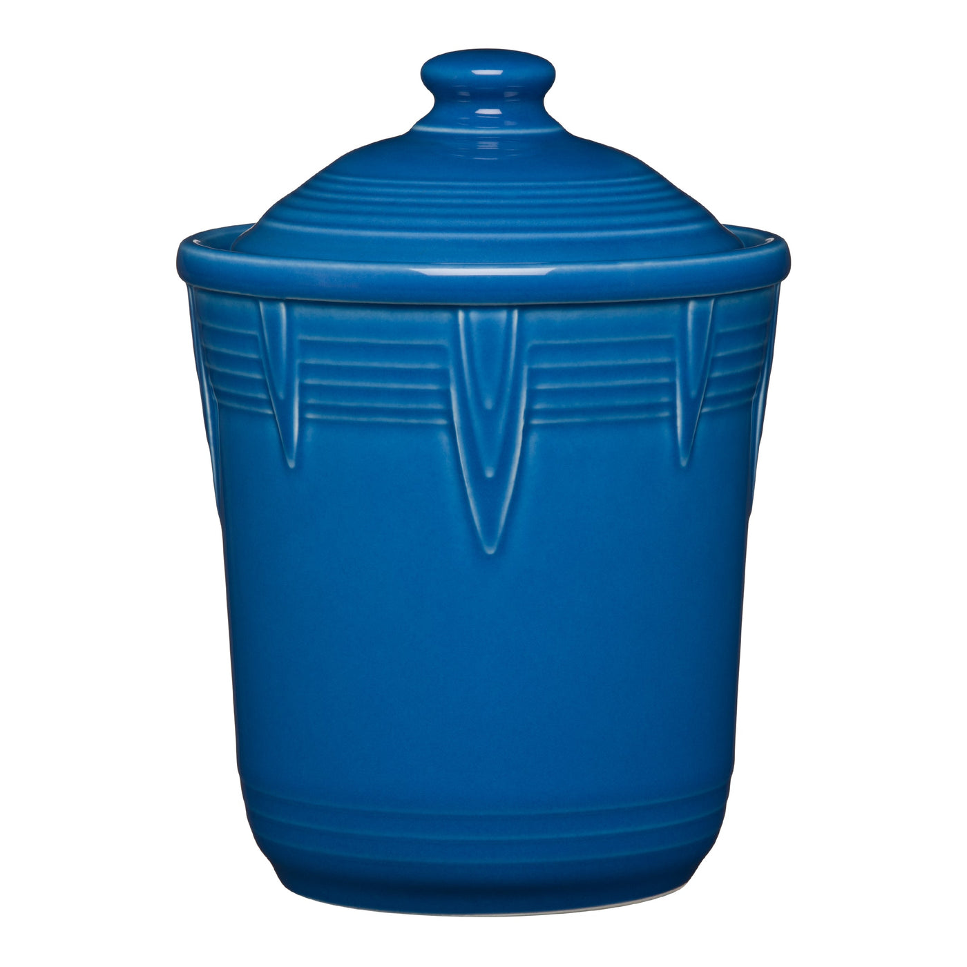 Retired 1 Quart Small Chevron Canister