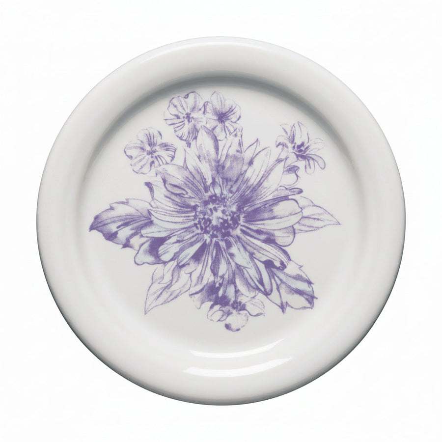 Botanical Floral Lavender 4 3/8 Inch Coaster and Mug Cover
