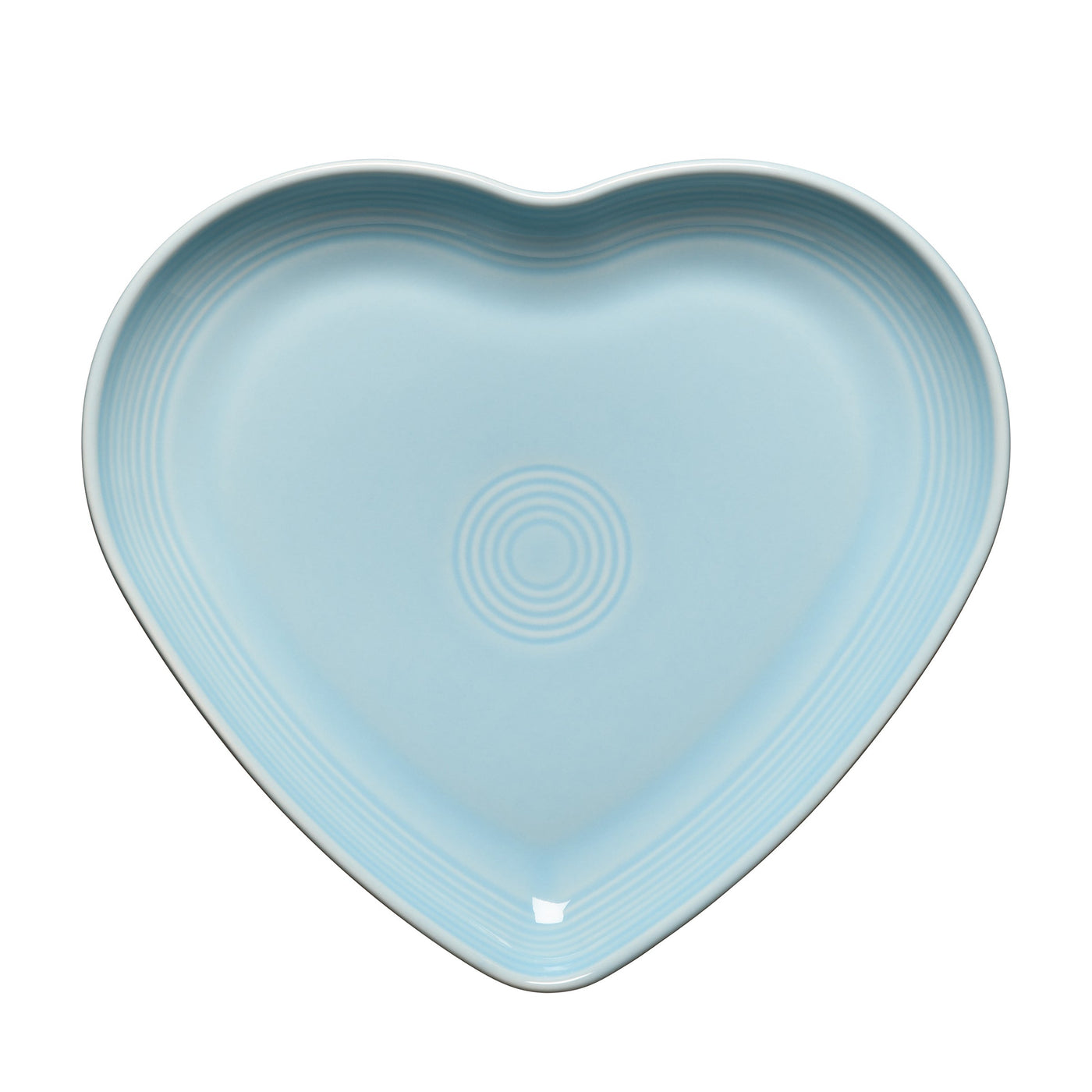 Retired 9 Inch Heart Shaped Plate