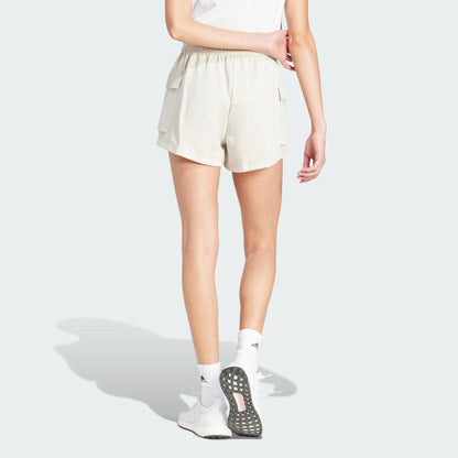 Women's adidas Essentials Small Logo French Terry Cargo Shorts