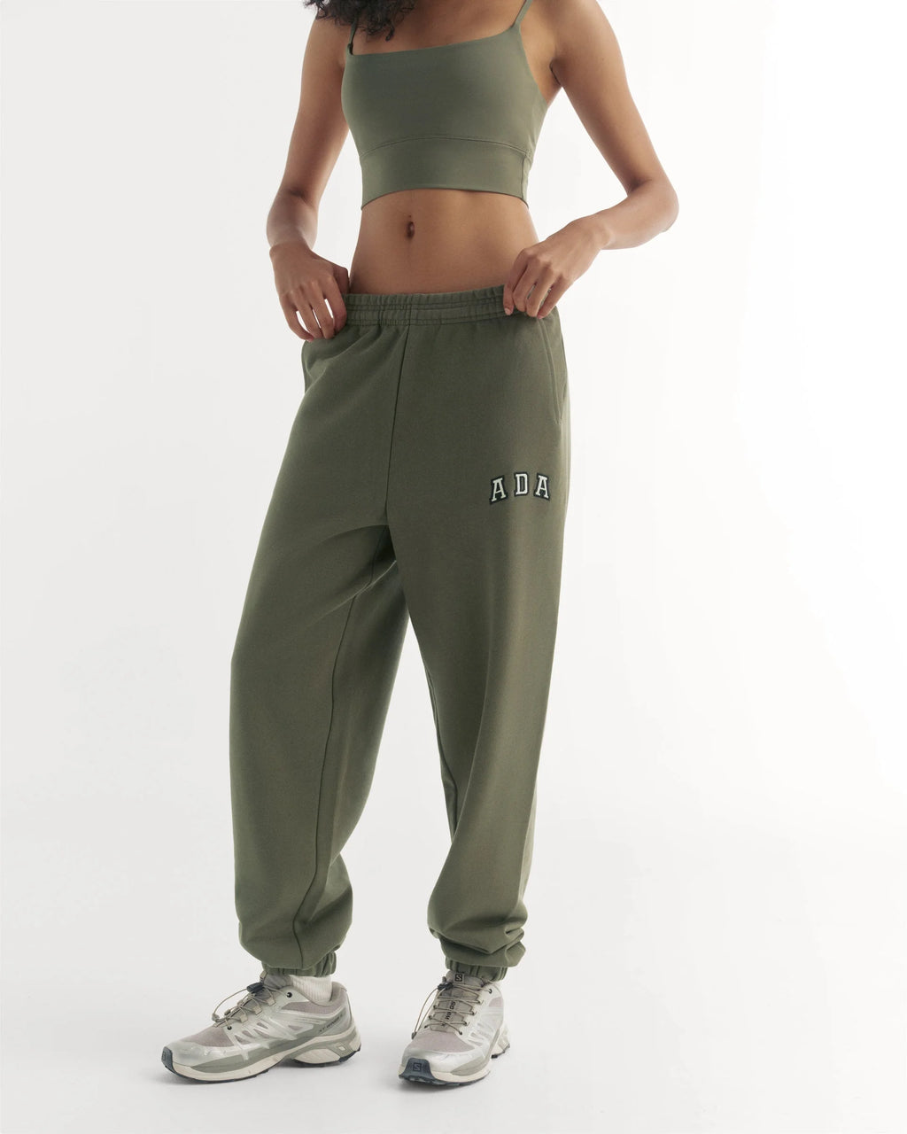 ADA Sweatpants - Olive Green