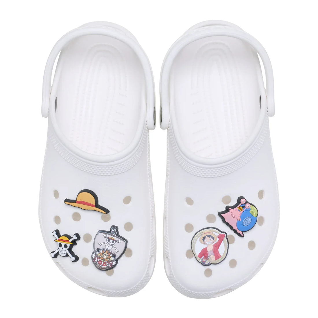 One Piece Luffy 5 Pack Shoe Charms product image