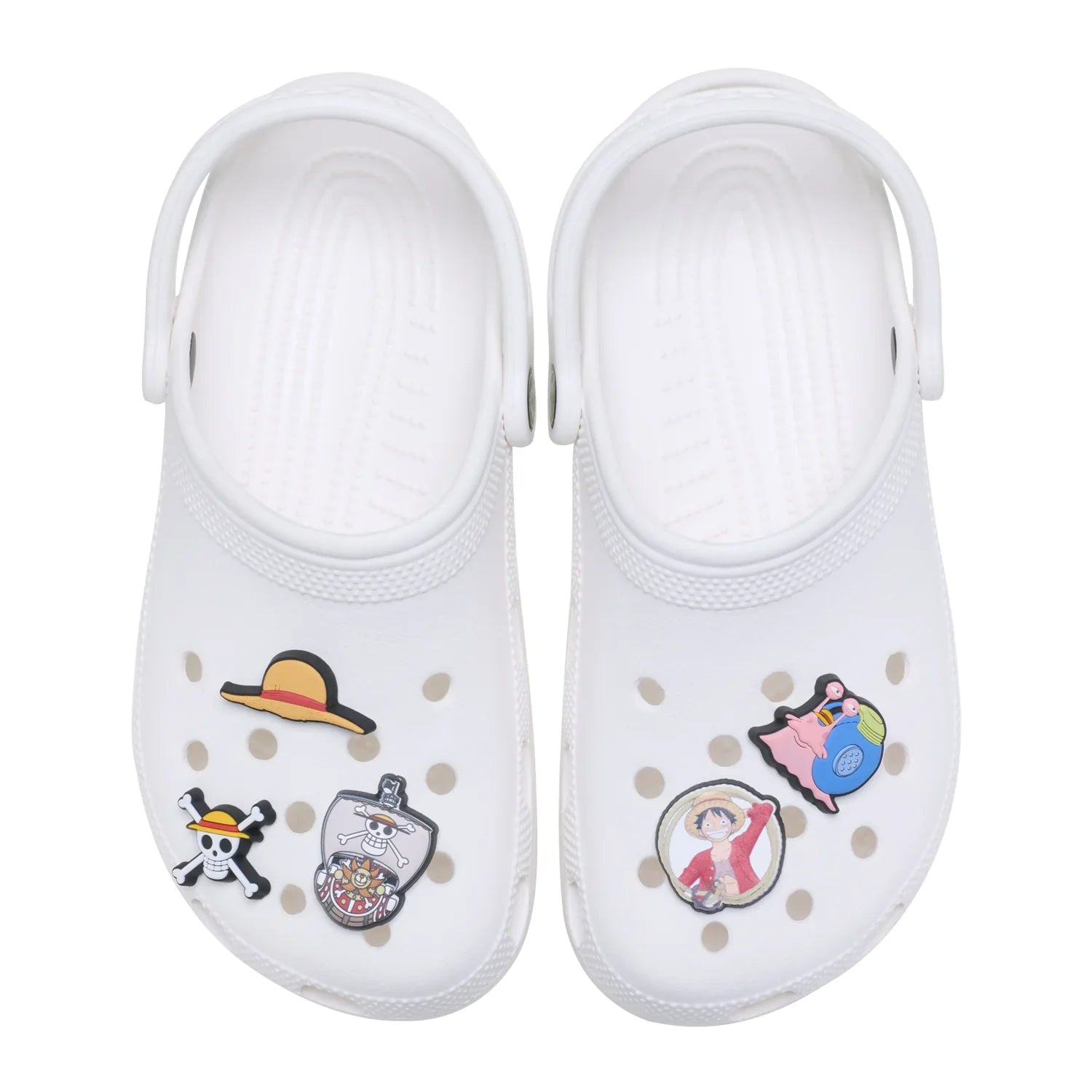 One Piece Luffy 5 Pack Shoe Charms product image