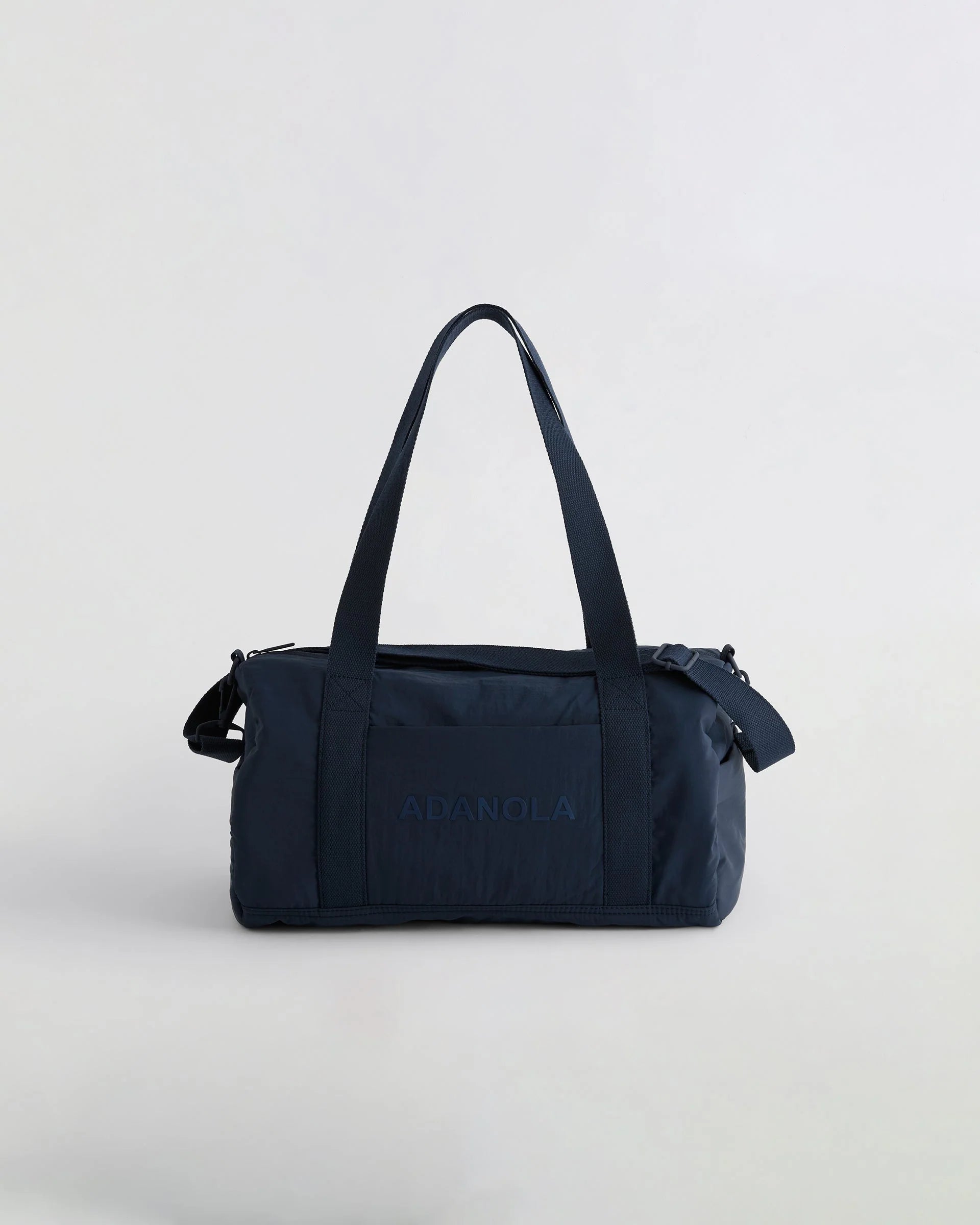 Nylon Duffle Bag - Navy Blue