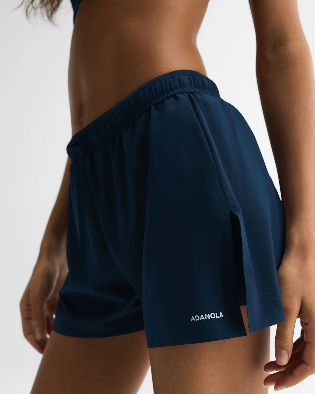 Active Hybrid Shorts - Navy Blue