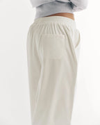 Cotton Pull on Pants - White
