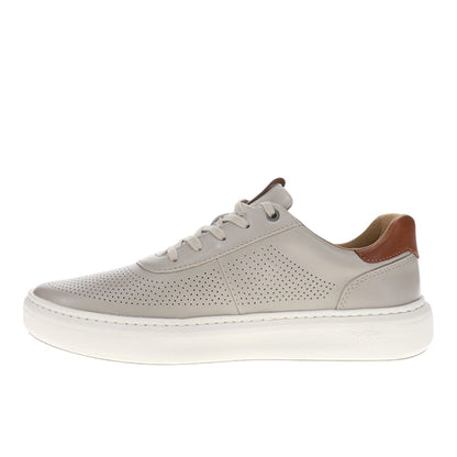 Anders Perforated U Throat Lace Up Sneakers