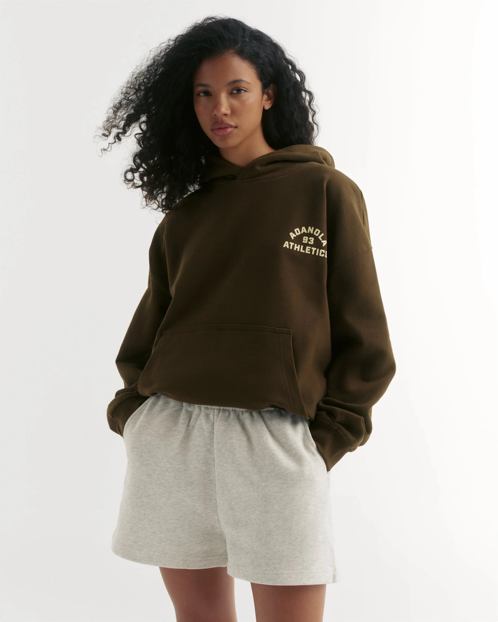 Campus Oversized Hoodie - Fern Green