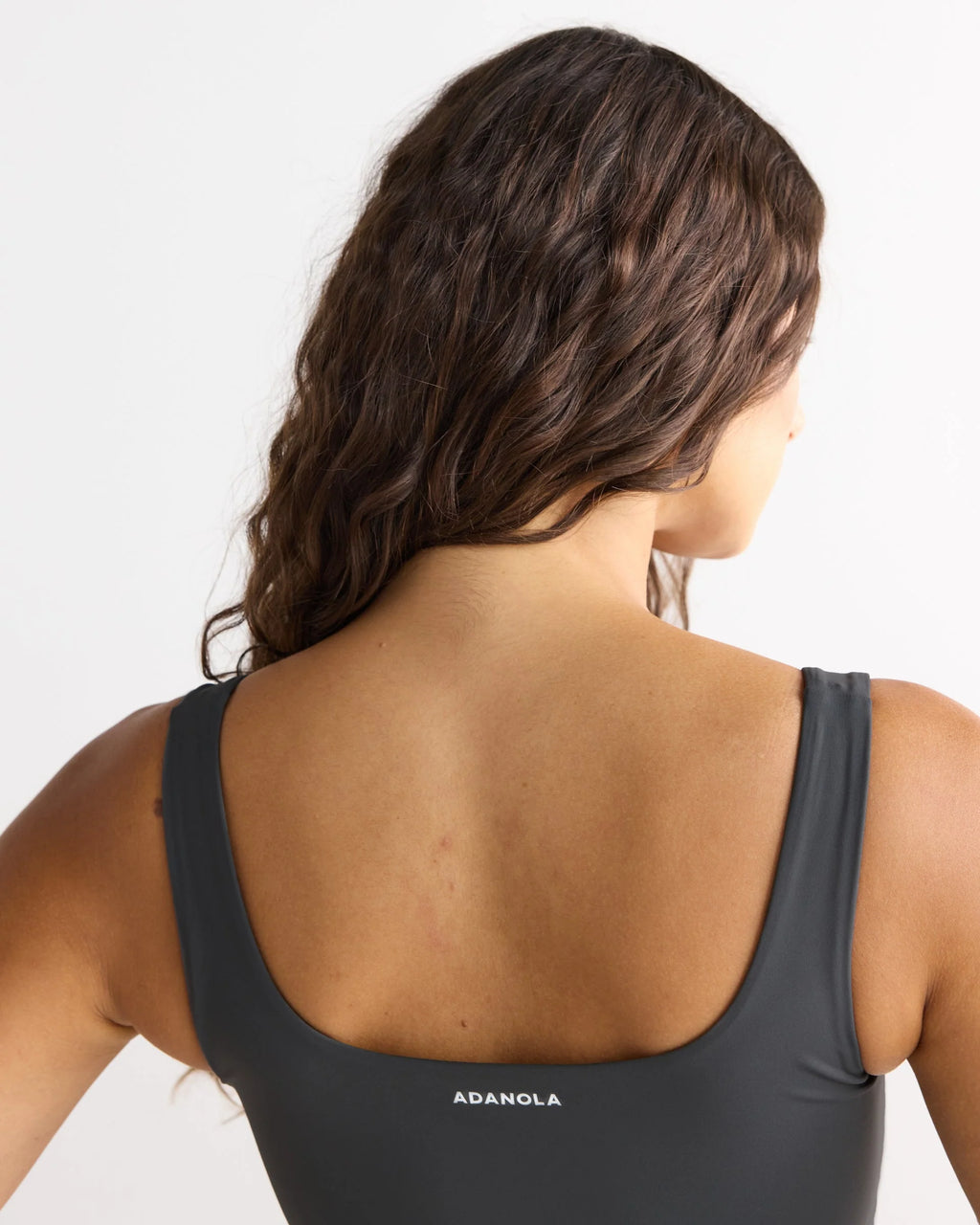 Ultimate Square Neck Top - Graphite Grey