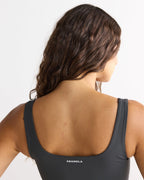 Ultimate Square Neck Top - Graphite Grey