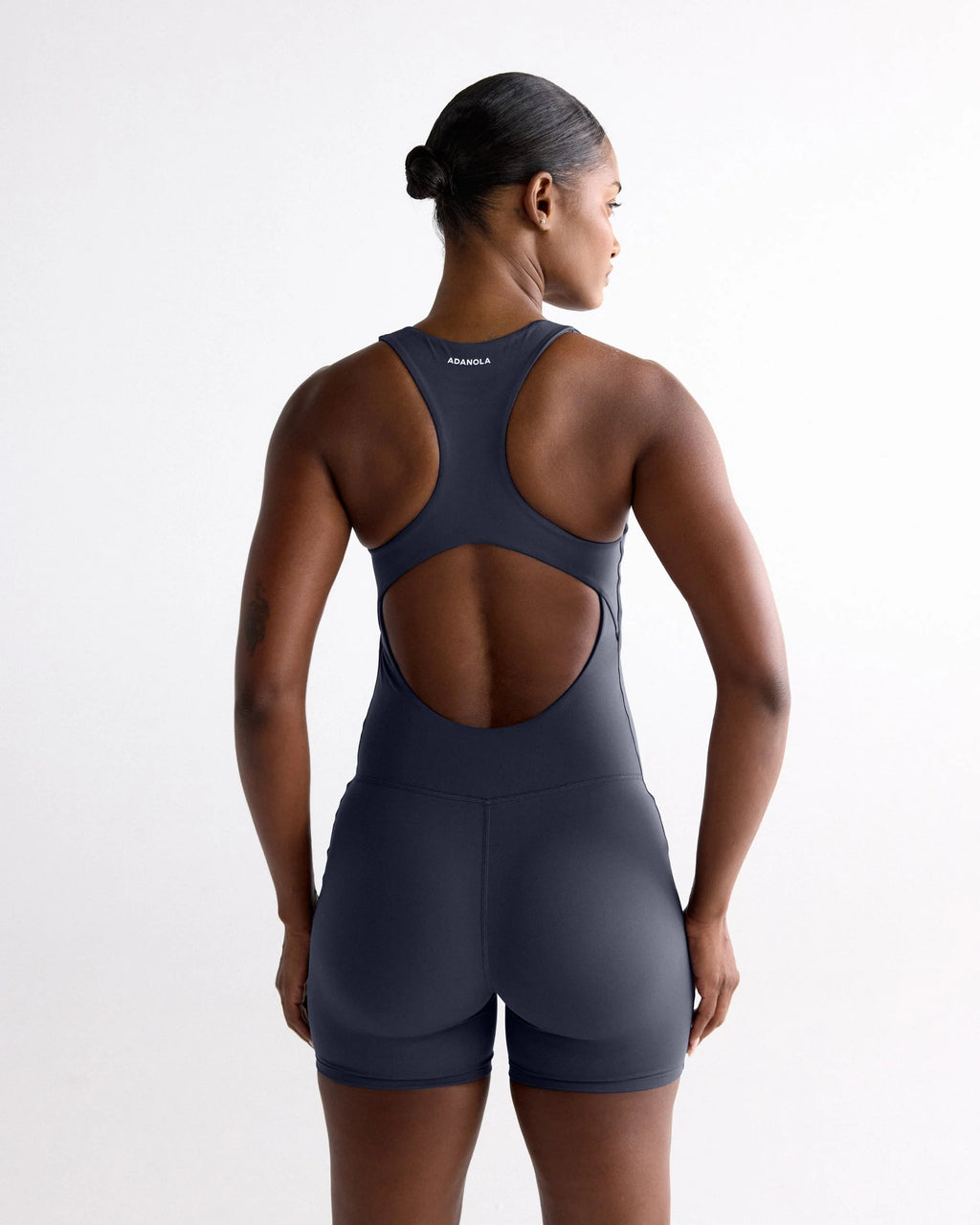 Ultimate V-Neck Romper - Midnight Blue