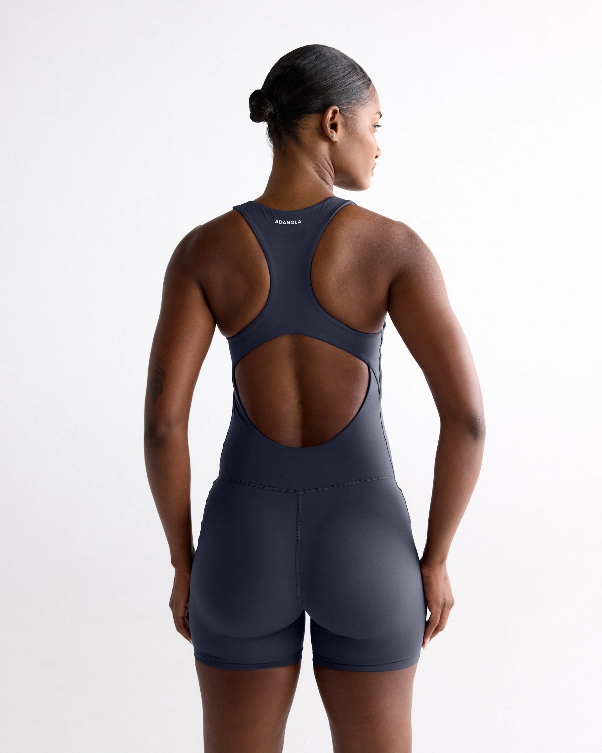 Ultimate V-Neck Romper - Midnight Blue