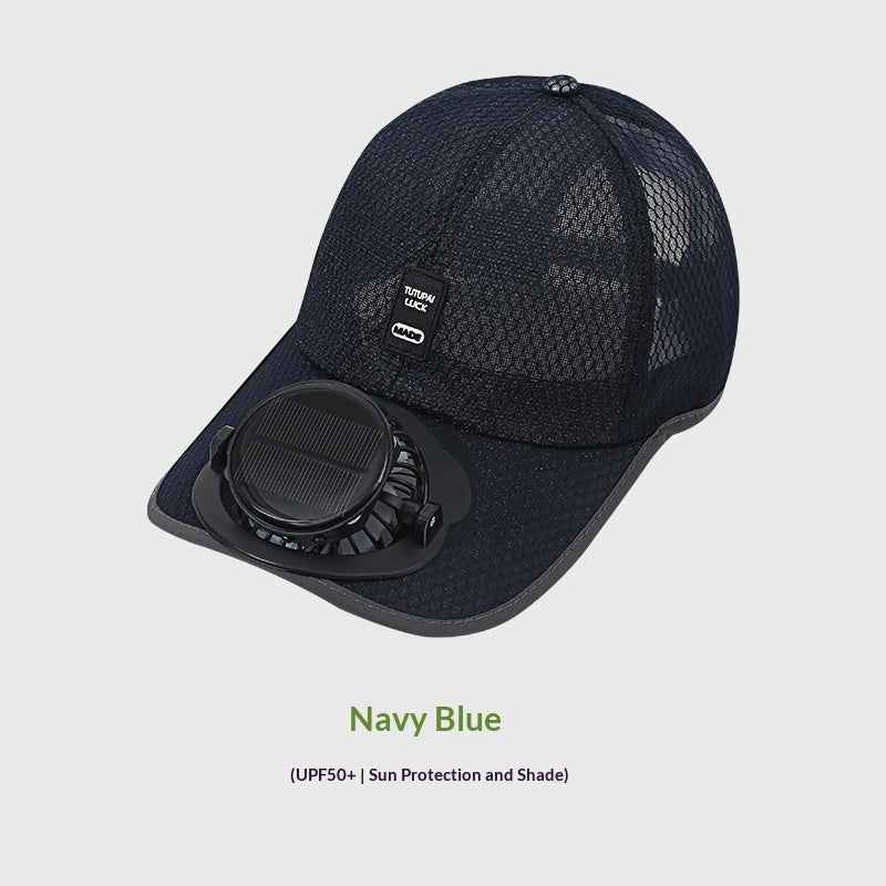 Solar Charging Fan Hat – Cooling Baseball Cap
