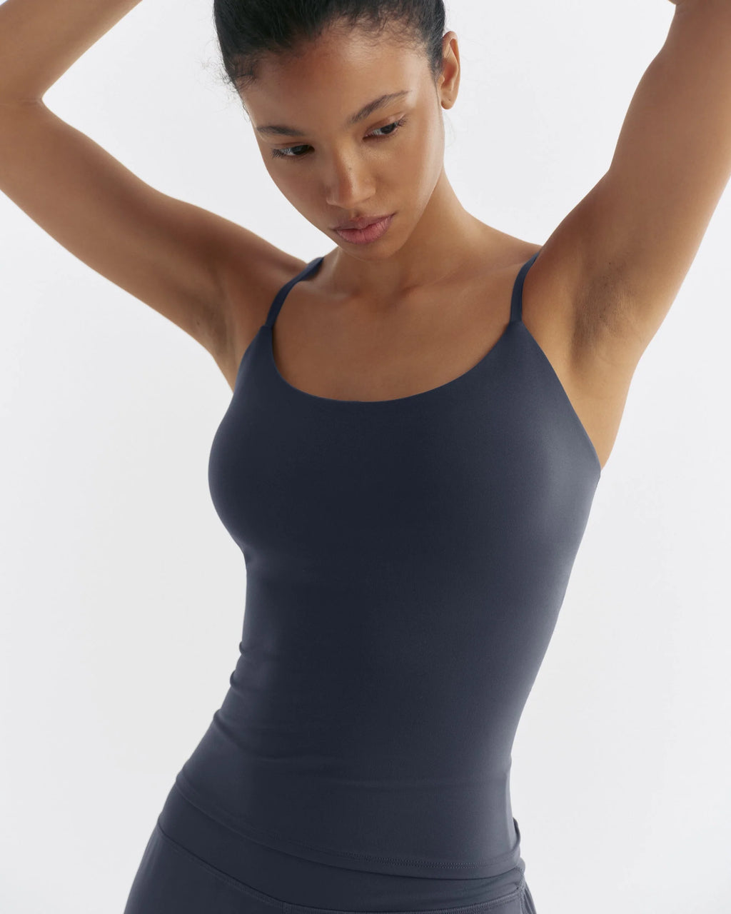 Skinny Strap Top - Midnight Blue