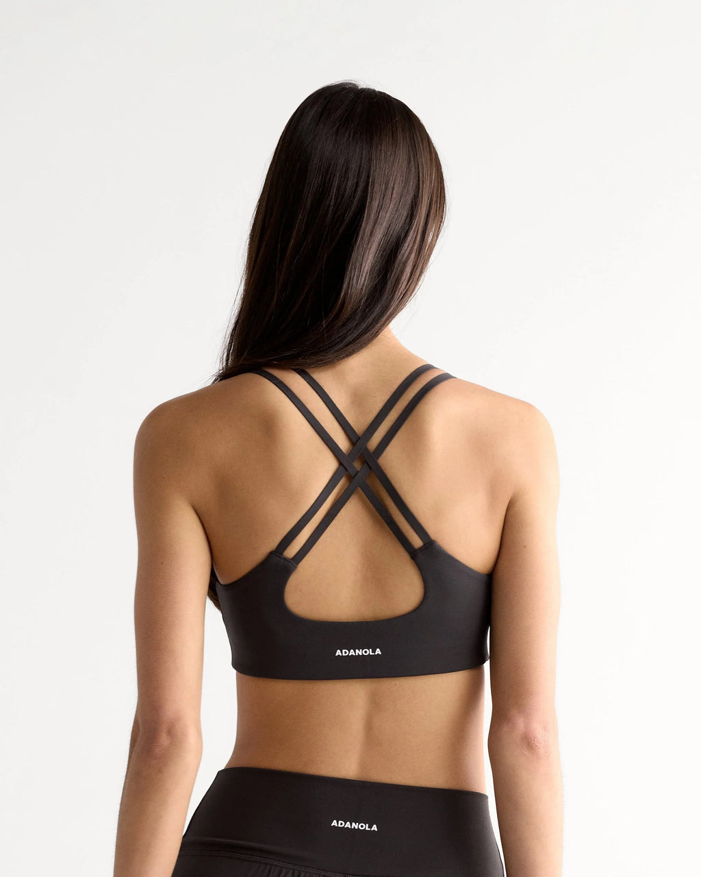 Ultimate Cross Back Bra - Coffee Bean