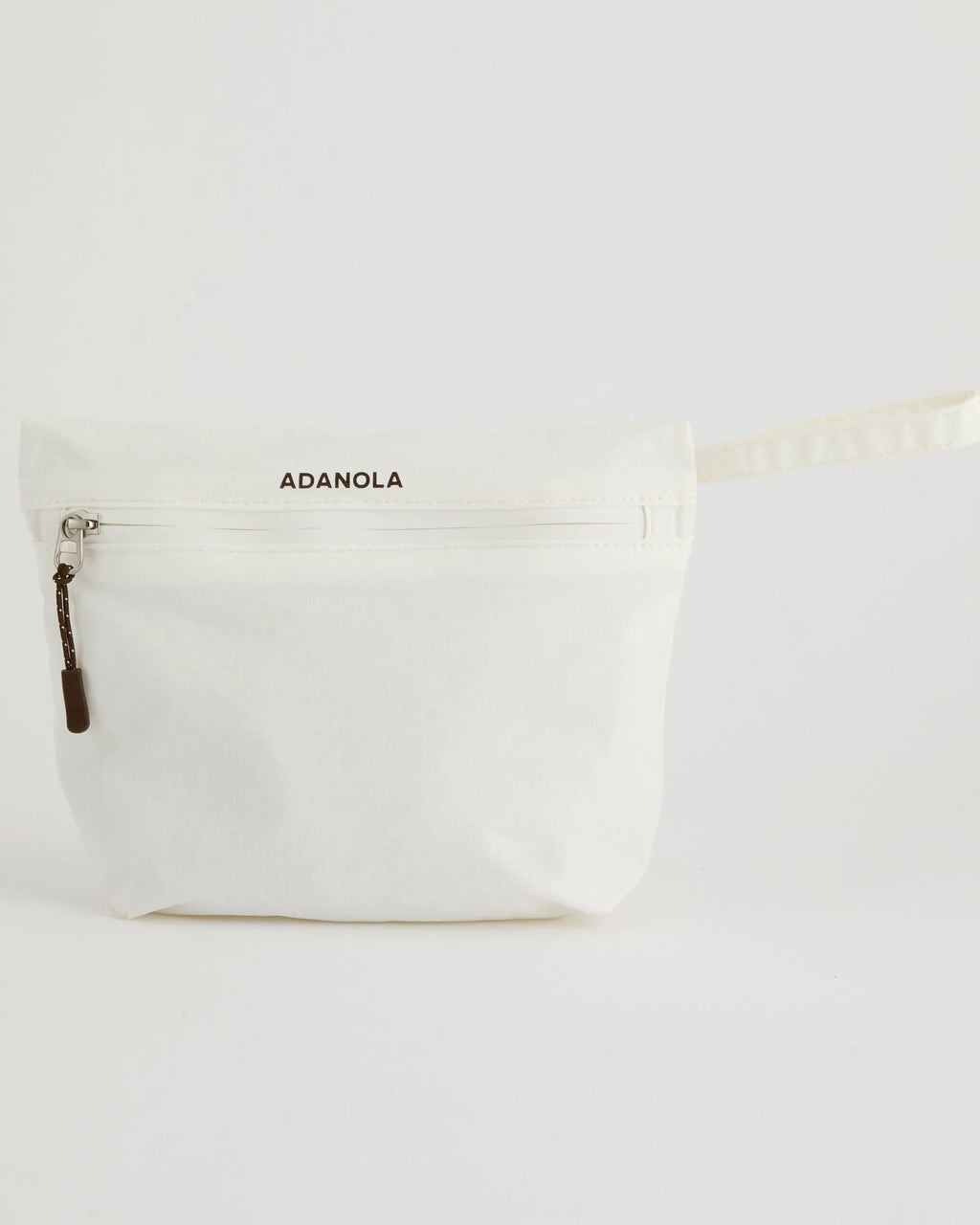Ripstop Wash Bag - Marshmallow White/Coffee Bean