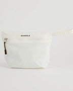 Ripstop Wash Bag - Marshmallow White/Coffee Bean
