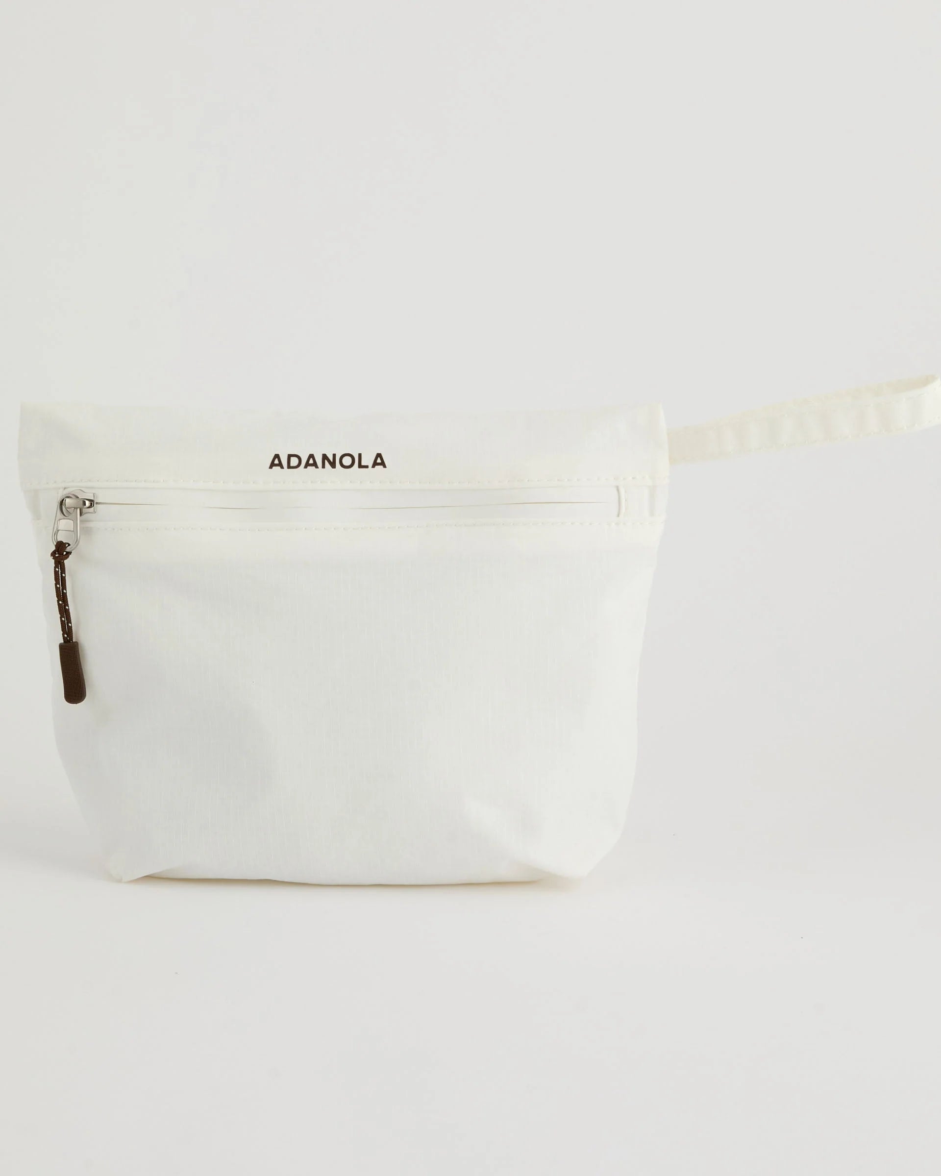 Ripstop Wash Bag - Marshmallow White/Coffee Bean