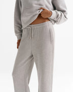 Adanola Straight Leg Sweatpants - Heather Grey