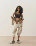 Varsity Sweatpants - Oat Melange/Coffee Bean