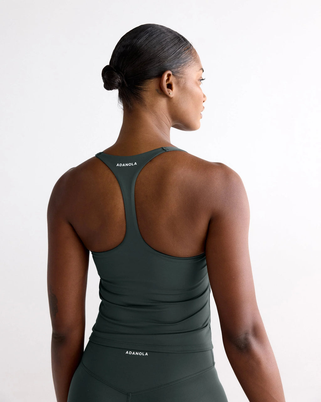 Ultimate Narrow Racer Back Tank - Sea Green