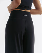 Wide Leg Yoga Pant - Black