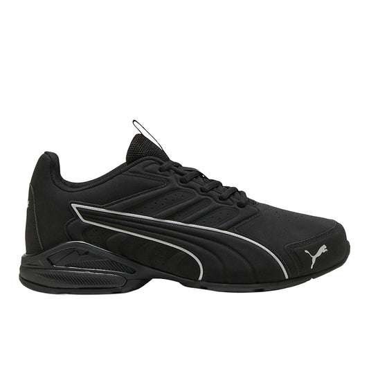 Electro Synthetic Leather Lace Up Sneakers
