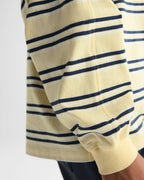 Stripe Long Sleeve T-shirt - Buttercream