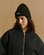 Knit Beanie - Black