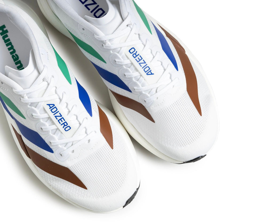 Adizero Evo SL Pharrell Humanrace White Green Blue