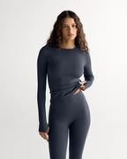 Ultimate Long Sleeve Top - Midnight Blue