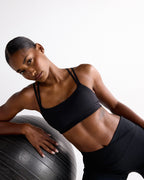 Ultimate Cross Back Bra - Black