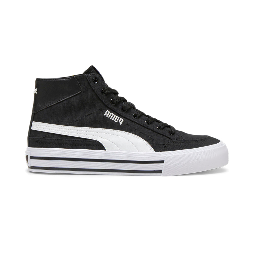 Court Classic Vulcanized Mid Formstrip Lace Up Sneakers