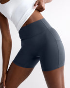 Ultimate Crop Pocket Shorts - Midnight Blue