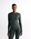 Ultimate Long Sleeve Top - Sea Green