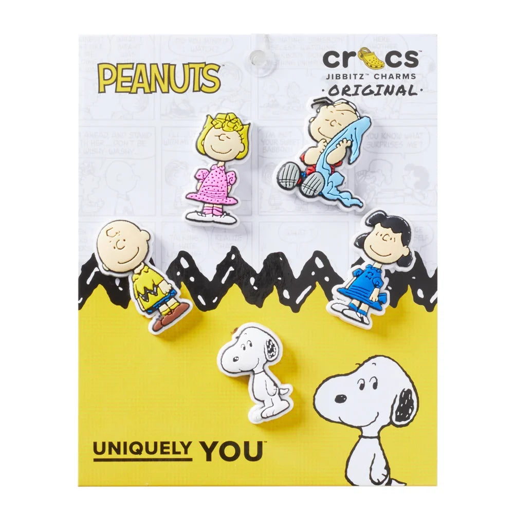 Peanuts II 5 Pack Shoe Charms product image