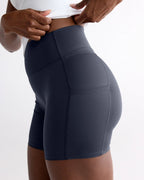 Ultimate Crop Pocket Shorts - Midnight Blue