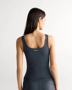 Ultimate Square Neck Top - Midnight Blue
