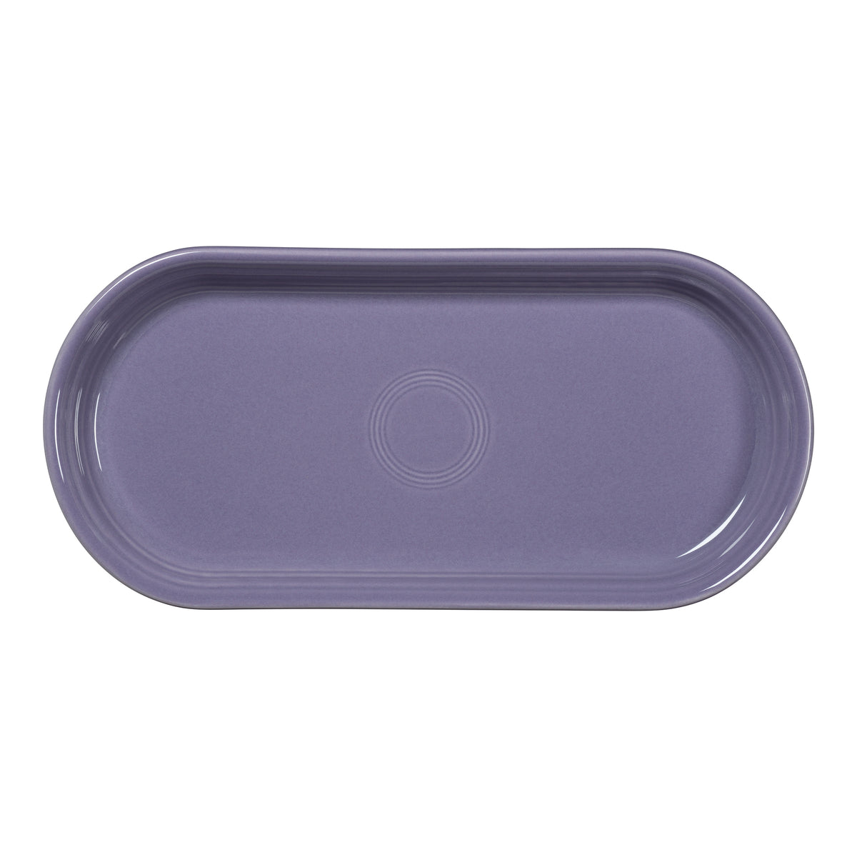 Lavender 11 7/8 Inch Oblong Serving Platter