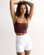 Ultimate Ultra Crop Shorts - White