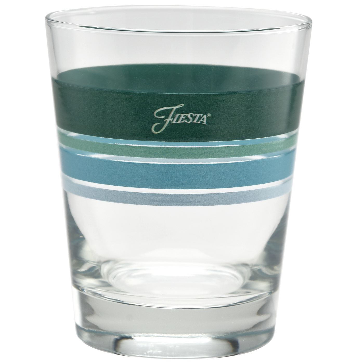 Mixed Aegean 15 oz. Edgeline Tapered Double Old Fashion - Set of 4