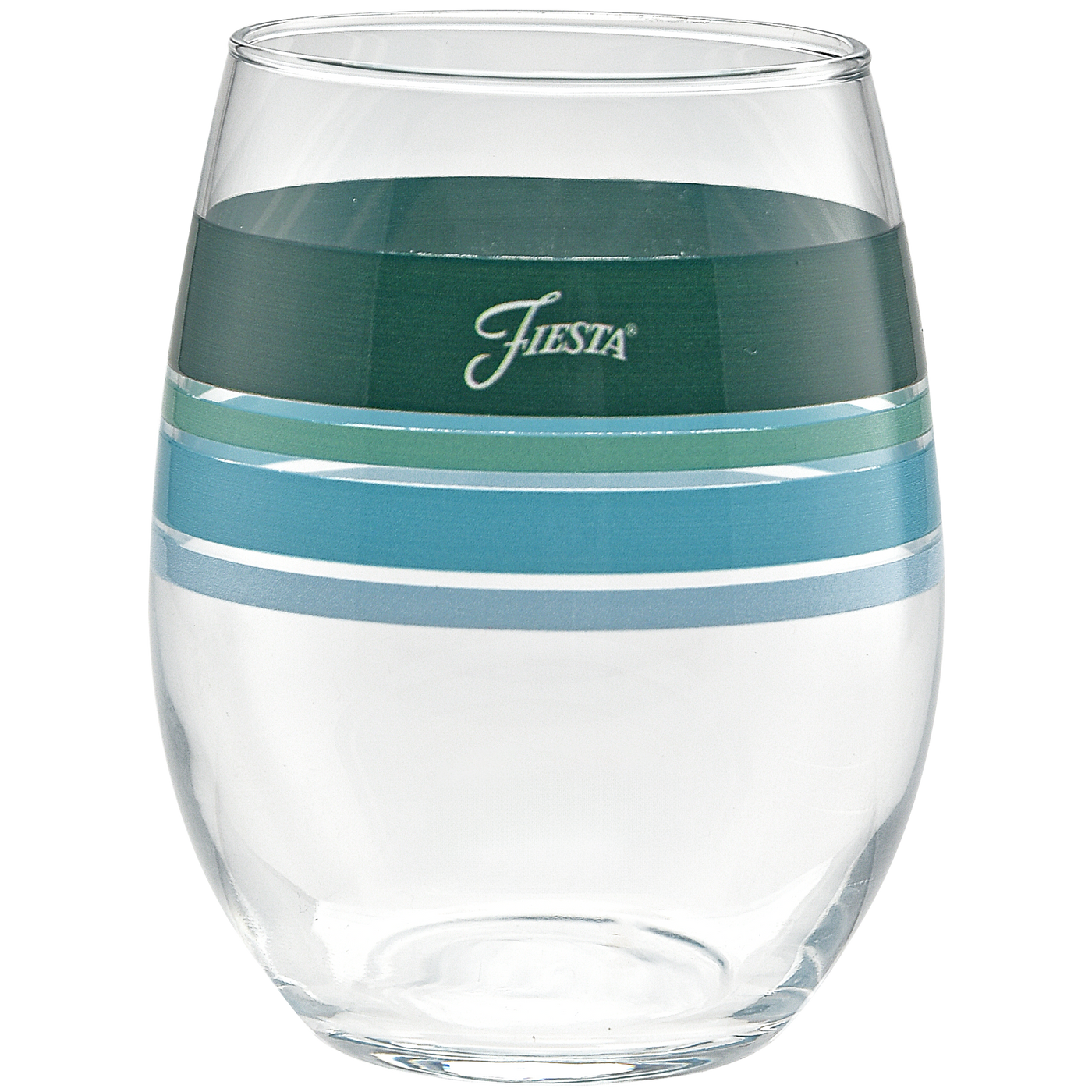 Mixed Aegean 15 oz. Edgeline Stemless Wine – Set of 4