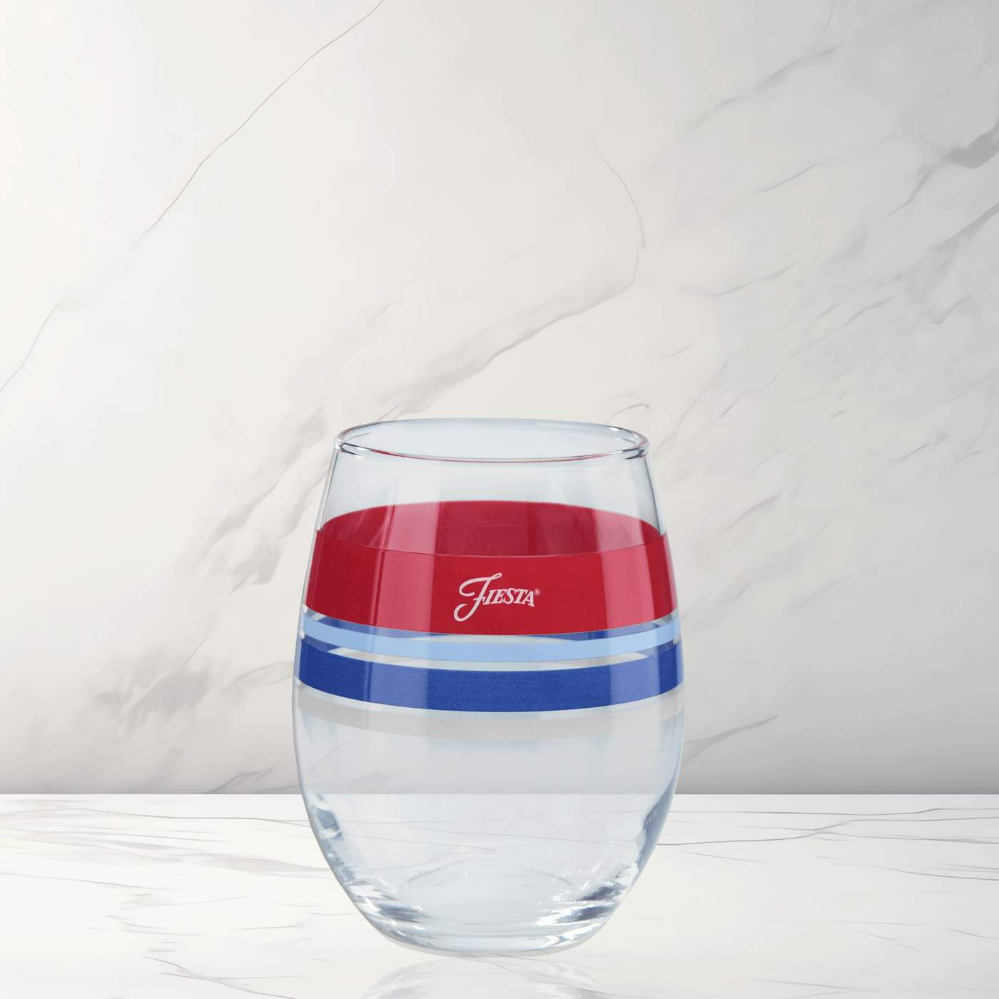 Americana 15 oz. Edgeline Stemless Wine – Set of 4